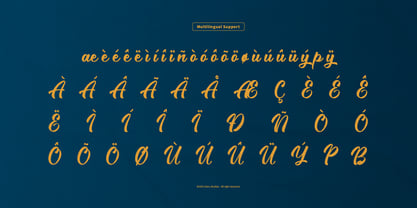 Gathwey Font Poster 11