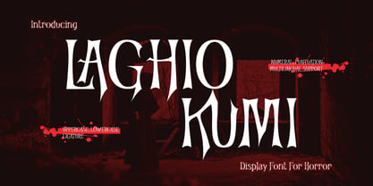 Laghio Kumi Font Poster 1