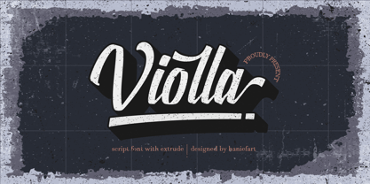 Violla Font Poster 1
