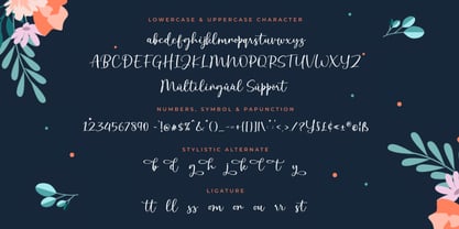 Missoula Script Font Poster 6