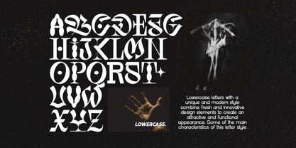 Brocky Whiesed Font Poster 6