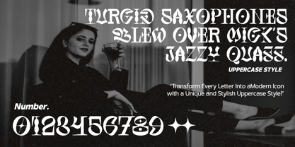 Brocky Whiesed Font Poster 7