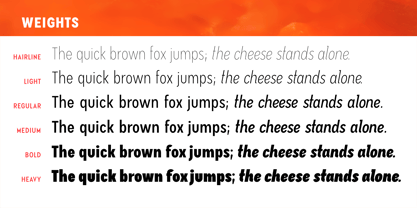 Mimolette Narrow Font Poster 8