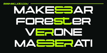 Minasans Font Poster 3