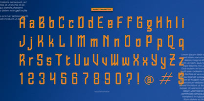 Dlar Sky Font Poster 10