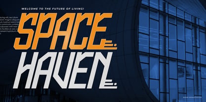 Dlar Sky Font Poster 3