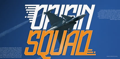 Dlar Sky Font Poster 2