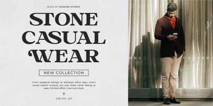 County Milles Font Poster 3