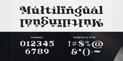 County Milles Font Poster 8