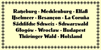 Rudolf Antiqua Font Poster 6