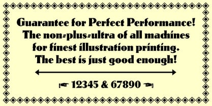 Rudolf Antiqua Font Poster 5