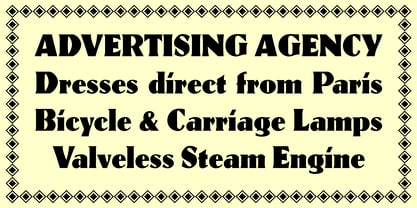 Rudolf Antiqua Font Poster 2