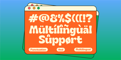 Groovy Mricha Font Poster 8