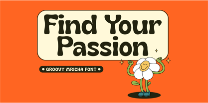 Groovy Mricha Font Poster 6