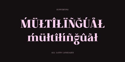 Thught Font Poster 11