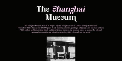 Thught Font Poster 5