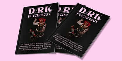 Thught Font Poster 4