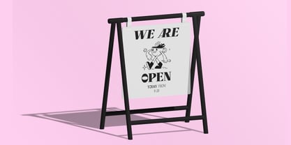 Thught Font Poster 10