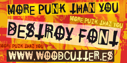 More Punk Than You Font Poster 1