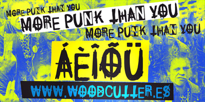 More Punk Than You Font Poster 5