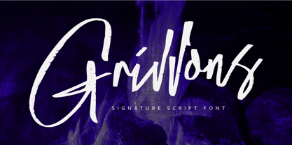 Grivvons Font Poster 1