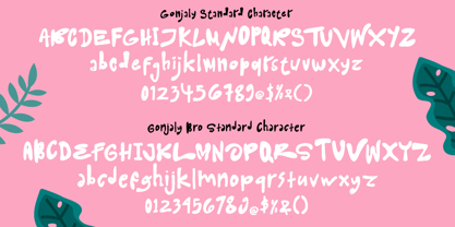 Gonjaly Font Poster 6