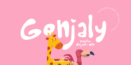 Gonjaly Font Poster 1