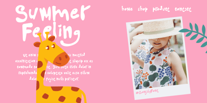 Gonjaly Font Poster 3