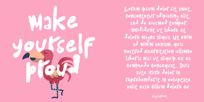 Gonjaly Font Poster 2