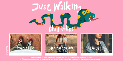 Gonjaly Font Poster 4