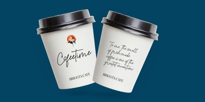 Briggta Melecotta Font Poster 4