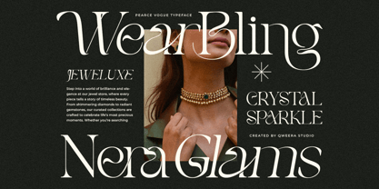 Pearce Vogue Font Poster 3