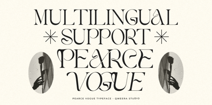 Pearce Vogue Font Poster 8
