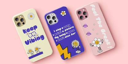 Playful Bubble Font Poster 7