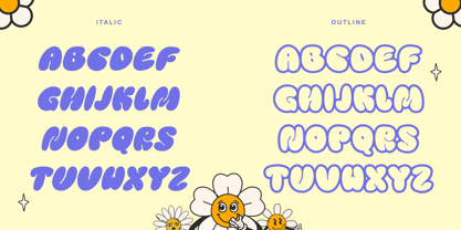 Playful Bubble Font Poster 11