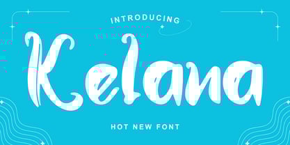 Kelana Font Poster 1