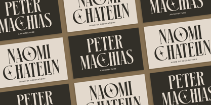 House District Font Poster 5