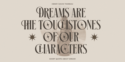 House District Font Poster 2