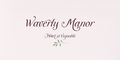 Meadowgrove Display Font Poster 3