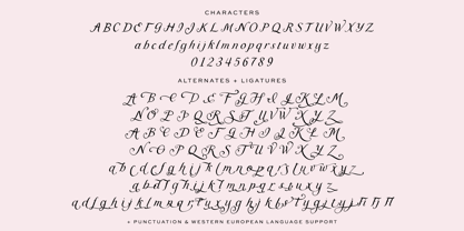 Meadowgrove Display Font Poster 10