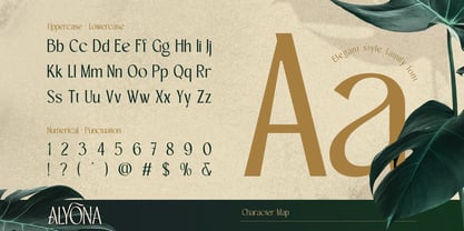 Alyona Font Poster 2