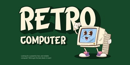 Fazie Retro Font Poster 2