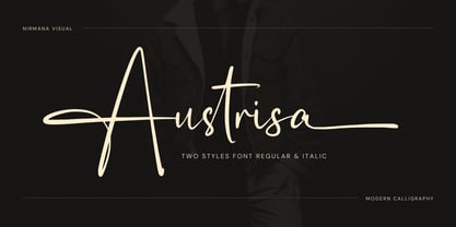 Austrisa Font Poster 1