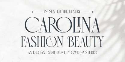 Carika Font Poster 2