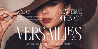 Carika Font Poster 3