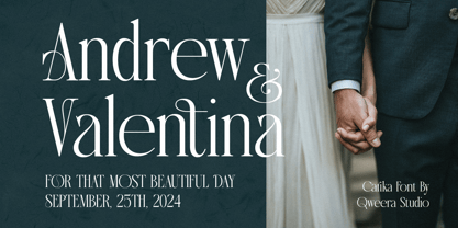 Carika Font Poster 6