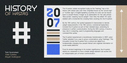 ERF Alanteta Gothic Font Poster 8