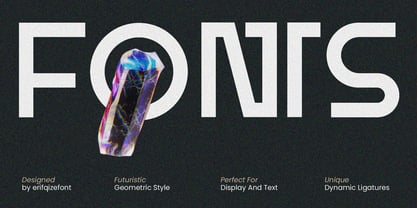 ERF Alanteta Gothic Font Poster 7