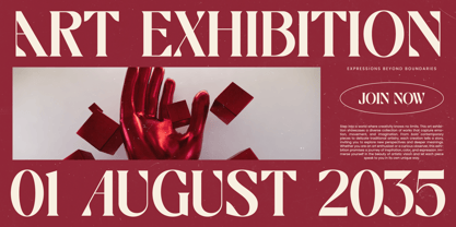 Braise Font Poster 3