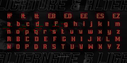 Karbu Speed Font Poster 12